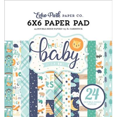 Echo Park Hello Baby Boy Designpapier - Paper Pad